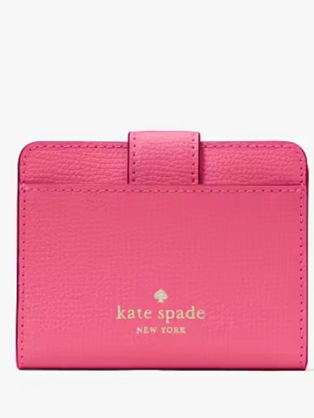 Kate Spade Pink Phoebe Small Card Holder - Rose Oil MSRP $149